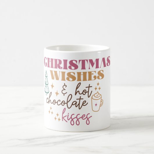 Weihnachtswünsche - Weihnachten Kaffeetasse (Mittel)