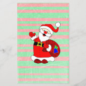 Weihnachtswunschliste für Kinder Flyer (Hinten)