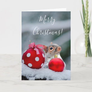 Weihnachtswürfelkarte Feiertagskarte