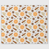 Weihnachtswürze Geschenkpapier (Flach)