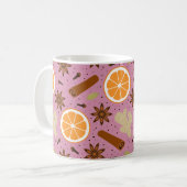 Weihnachtswürze Kaffeetasse (Vorderseite Links)