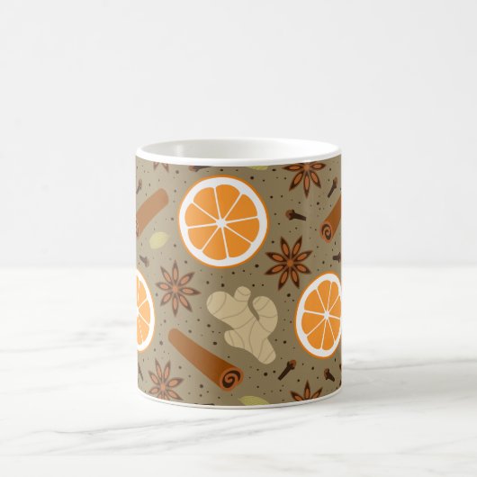 Weihnachtswürze Kaffeetasse (Mittel)