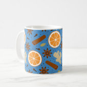 Weihnachtswürze Kaffeetasse (Vorderseite Links)