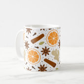 Weihnachtswürze Kaffeetasse (Vorderseite Links)