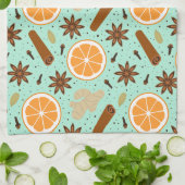 Weihnachtswürze Küchenwäsche Handtücher (Gefaltet)