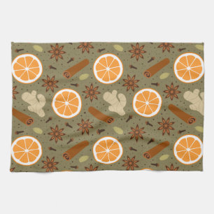 Weihnachtswürze Küchenwäsche Handtücher