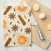 Weihnachtswürze Küchenwäsche Handtücher (Viertel Falte)