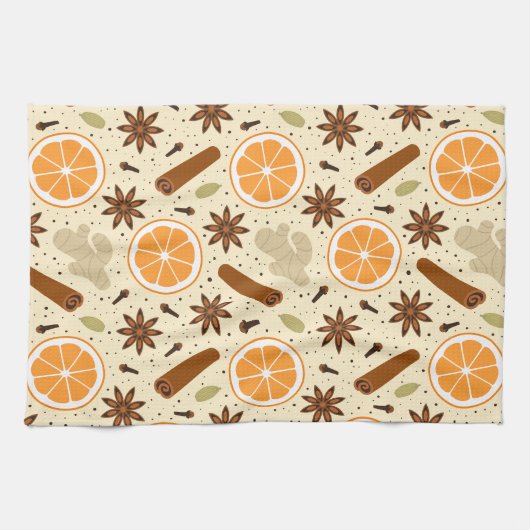 Weihnachtswürze Küchenwäsche Handtücher (Horizontal)