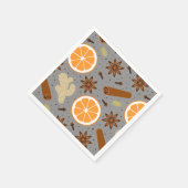 Weihnachtswürze Serviette (Ecke)