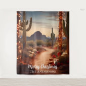 Weihnachtswüste im Südwesten des Fotos Hintergrund Wandteppich (Vorderseite)