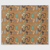 Weihnachtswüste im Südwesten Geschenkpapier (Flach)