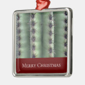 Weihnachtswüste Südwest Rot Grün Ornament Aus Metall (Links)