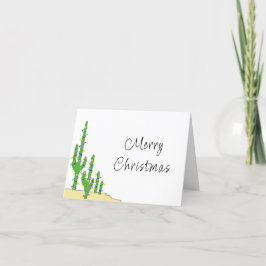 Weihnachtswüste Südwesten Feiertagskarte