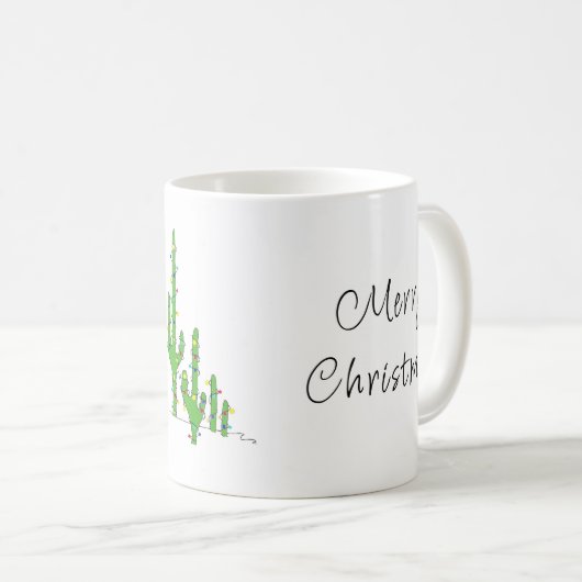 Weihnachtswüste Südwesten Kaffeetasse (VorderseiteRechts)