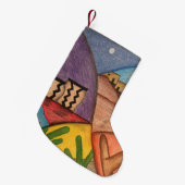 Weihnachtswüste Südwestkaktus farbenfroh Kleiner Weihnachtsstrumpf (Vorderansicht (hängend))