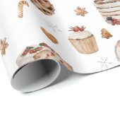 Weihnachtswüsten Geschenkpapier (Rolleneckpunkt)