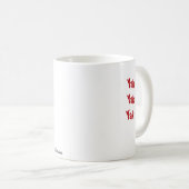 Weihnachtsyak Kaffeetasse (VorderseiteRechts)