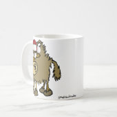 Weihnachtsyak Kaffeetasse (Vorderseite Links)