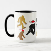 WeihnachtsYeti Tasse (Links)
