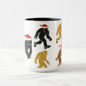 WeihnachtsYeti Tasse (Zentrum)