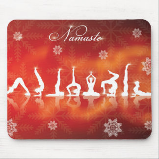 Weihnachtsyoga Mousepad