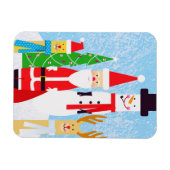 Weihnachtszahlen Magnet (Horizontal)