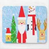 Weihnachtszahlen Mousepad (Vorne)