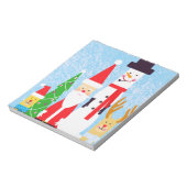 Weihnachtszahlen Notizblock (Rotiert)