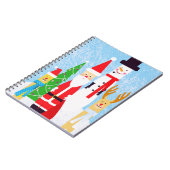 Weihnachtszahlen Notizblock (Linke Seite)