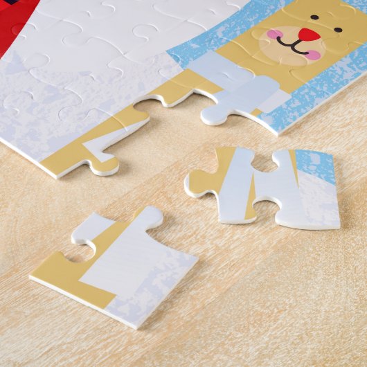 Weihnachtszahlen Puzzle (Seite)