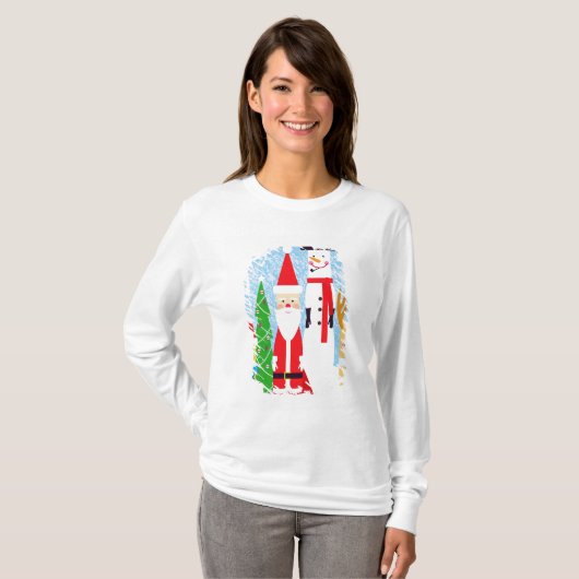 Weihnachtszahlen T-Shirt (Vorne ganz)