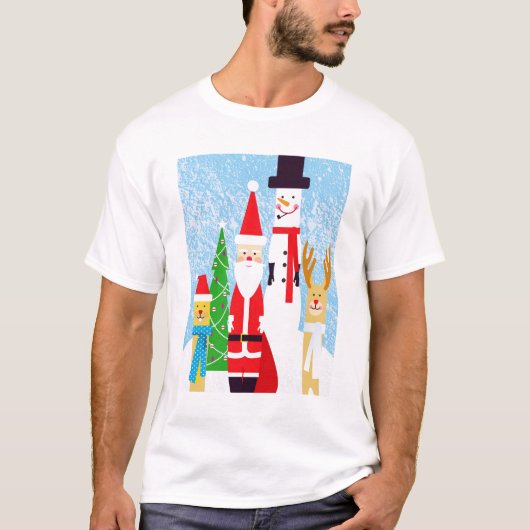 Weihnachtszahlen T-Shirt (Vorderseite)