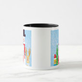 Weihnachtszahlen Tasse (Zentrum)