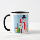 Weihnachtszahlen Tasse (Links)