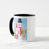 Weihnachtszahlen Tasse (Vorderseite Links)