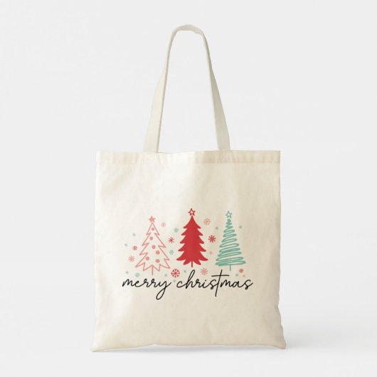 Weihnachtszähler Tote Tasche (Rückseite)
