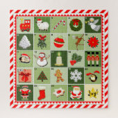 Weihnachtszählung Puzzle (Vertikal)