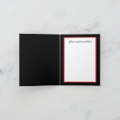 Weihnachtszahnarztbüro Feiertagskarte (Innenseite)