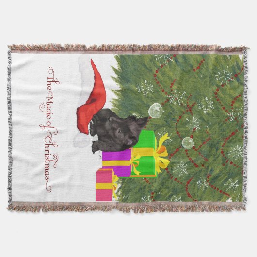 Weihnachtszauber Decke (Vorderseite)
