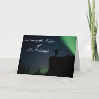 Weihnachtszauber Feiertagskarte