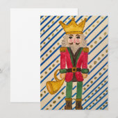 Weihnachtszauber-Flachnotizkarte Mitteilungskarte (Vorne/Hinten)