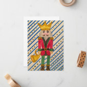 Weihnachtszauber-Flachnotizkarte Mitteilungskarte (Vorderseite/Rückseite Beispiel)