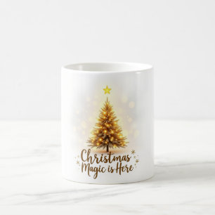 Weihnachtszauber ist hier Tasse – Leuchtende Feier