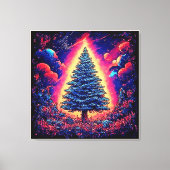 Weihnachtszauber-Kunstprint Leinwanddruck (Vorderseite)