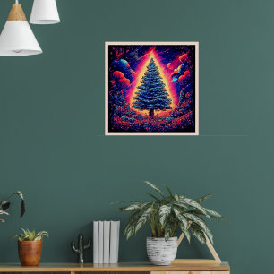 Weihnachtszauber-Kunstprint Poster