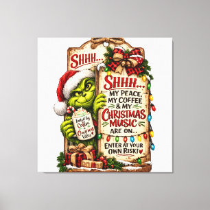 Weihnachtszauber Leinwanddruck