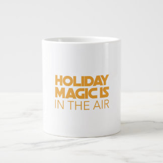 Weihnachtszauber liegt in der Luft Jumbo-Tasse