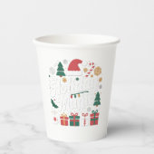 Weihnachtszauber Pappbecher (Vorderseite)