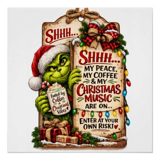 Weihnachtszauber Poster (Vorderseite)