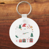 Weihnachtszauber Schlüsselanhänger (Rückseite)